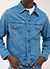 Western Trucker Jacket | Denim | Light Wash Blue