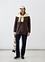 Men's Brown Sherlock Short Trench Coat | Waterproof | Espresso with Cinnamon