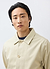 Men's Cream Sherlock Short Trench Coat | Waterproof | Stone with Cinnamon