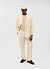 Tailored Double Breasted Blazer | Linen | Stone