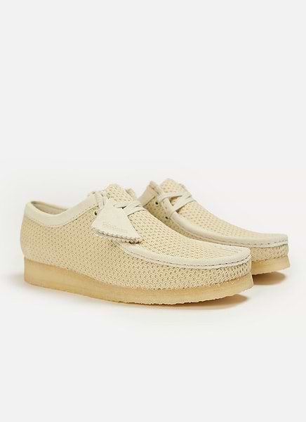 white wallabees