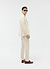 Tailored Seersucker Blazer | Cream