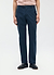 Tailored Seersucker Trousers | Navy