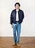 Bomber Jacket | Nylon | Midnight with Olive