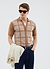 Costa Knitted Shirt | Cotton | Tobacco