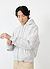 Standing Zip Hoodie | Organic Cotton | Heather Grey