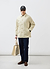 Men's Cream Sherlock Short Trench Coat | Waterproof | Stone with Cinnamon