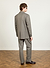 Tailored Tapered Trousers | Herringbone | Grey