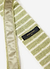 Stripe Linen Tie | Sage Marl