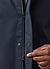 Men's Navy Greyson Long Trench Coat | Waterproof | Midnight with Olive