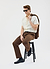 Cross Stitch Boxy Clerk Shirt | Ecru