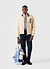 Preface Contrast Collar Jacket | Cotton Twill | Ecru