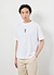Fern Oversized T Shirt | Embroidered Organic Cotton | White