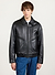 Flight Leather Jacket | Black