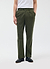 Pleated Tailored Trouser | Micro Check | Forest