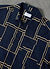 Oversized Verona Shirt | Navy