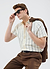 Cross Stitch Boxy Clerk Shirt | Ecru