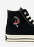 Embroidered 70s | Koi | Percival Converse | Black