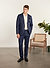 Tailored Linen Trousers | Royal Blue