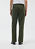 Pleated Tailored Trouser | Micro Check | Forest