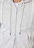 Standing Zip Hoodie | Organic Cotton | Heather Grey