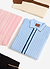Broken Stripe Knitted Shirt | Percival x Ilaria | Blue