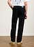 Artifact Relaxed Trousers | Cotton | Black