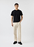 Cropped Regular Fit T Shirt | Organic Cotton | Black