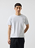 Cropped Regular Fit T Shirt | Organic Cotton | Grey
