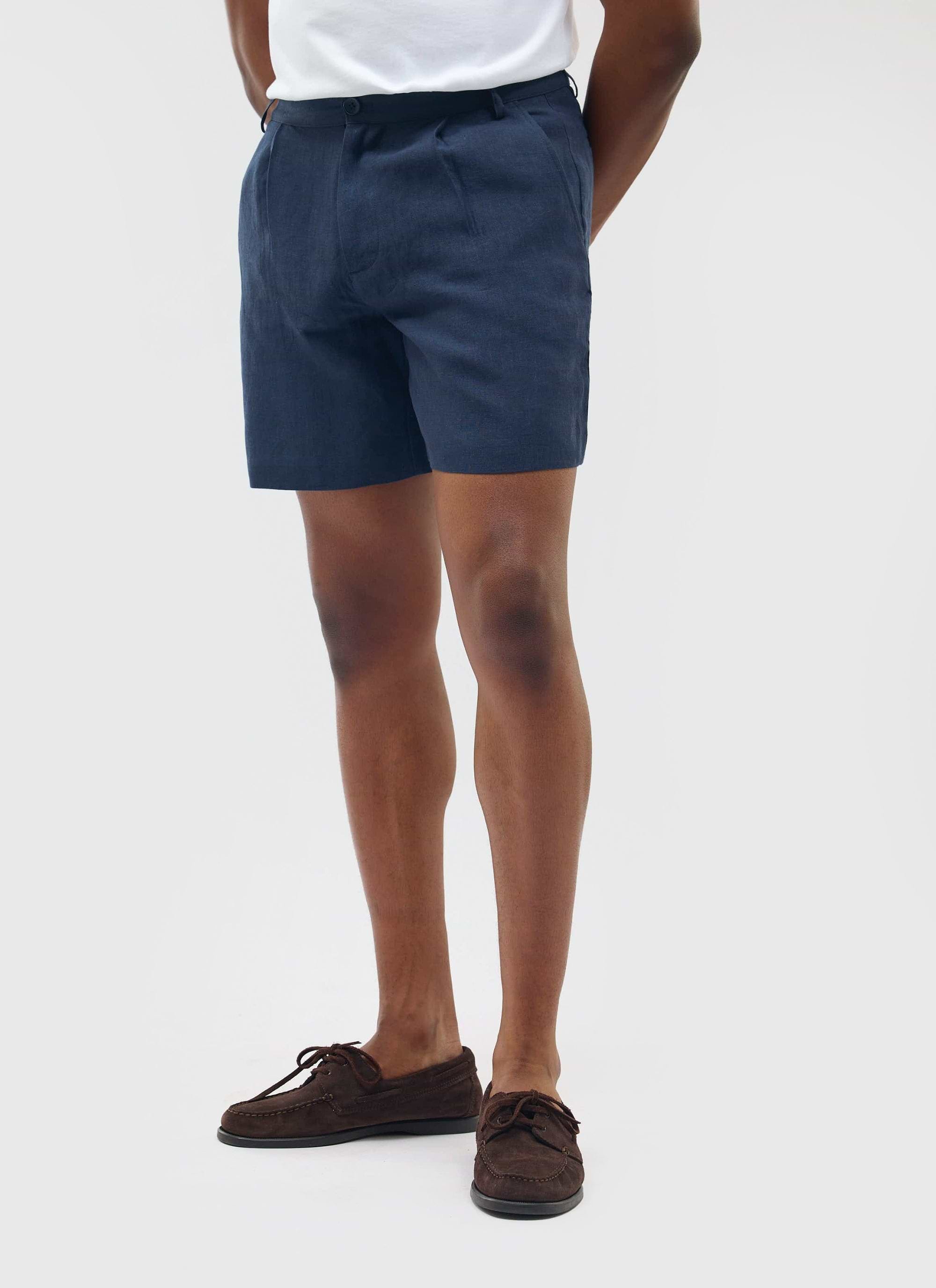navy blue shorts
