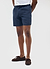 Pleated Linen Shorts | Navy