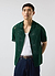 Crochet Groundsman Shirt | Cotton | Forest
