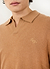 Network Long Sleeve Polo | Merino Wool | Rust