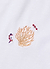 Huvafen T Shirt | Embroidered Organic Cotton | White