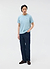 Perci Chainstitch T Shirt | Organic Cotton | Light Blue