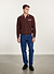 Pablo Cotton Knitted Shirt | Long Sleeve | Espresso