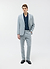 Tailored Linen Blazer | Light Blue