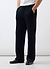 Chronicle Knitted Straight Leg Trackpant | Cotton | Black