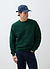 Tales Knitted Crew Neck Jumper | Cotton | Forest