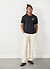Snake & Grass T Shirt | Champion and Percival | Black