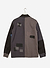 Patchwork Anderson Jacket | Black with Blue