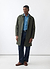 Men's Green Greyson Long Trench Coat | Waterproof | Forest with Olive