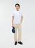 Embroidered Olive T Shirt | White