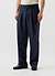 Pleated Lyocell Tailored Trousers | Percival x Warren | Navy