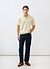 Verso Short Sleeve Knitted Shirt | Cotton | Ecru