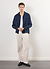 Long Sleeve Cuban Linen Shirt | Navy