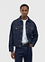 Western Trucker Jacket | Denim | Dark Indigo