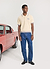 Dealership Knitted Polo | Percival x Ford | Ecru