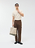 Trentino Tailored Patch Pocket Trouser | Brown