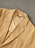 Tailored Linen Blazer | Camel